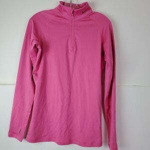 Nike Pro Combat‎ Women's Pink Pullover Long Sleeve Top Size M